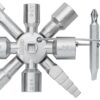KNIPEX 00 11 01 TwinKey for all standard cabinets and shut-off systems 92 mm
