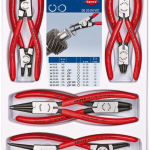 KNIPEX 00 20 04 V01 Set of Circlip Pliers