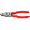 KNIPEX 03 01 180 Combination Pliers Plastic Coated Black Atramentized 180mm
