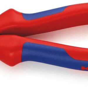 KNIPEX 03 02 180 Combination Pliers with Multi-Component Grips Black Atramentized 180 mm
