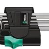 Wera - 950 /13 L-key set, metric, chrome-plated - 05022181001