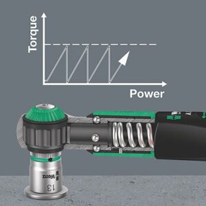 Wera - Safe-Torque A 1 torque wrench with 1/4" square head drive, 2-12 Nm - 05075800001