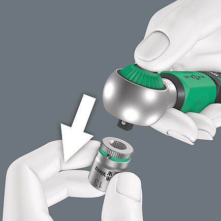 Wera - Safe-Torque A 1 torque wrench with 1/4" square head drive, 2-12 Nm - 05075800001