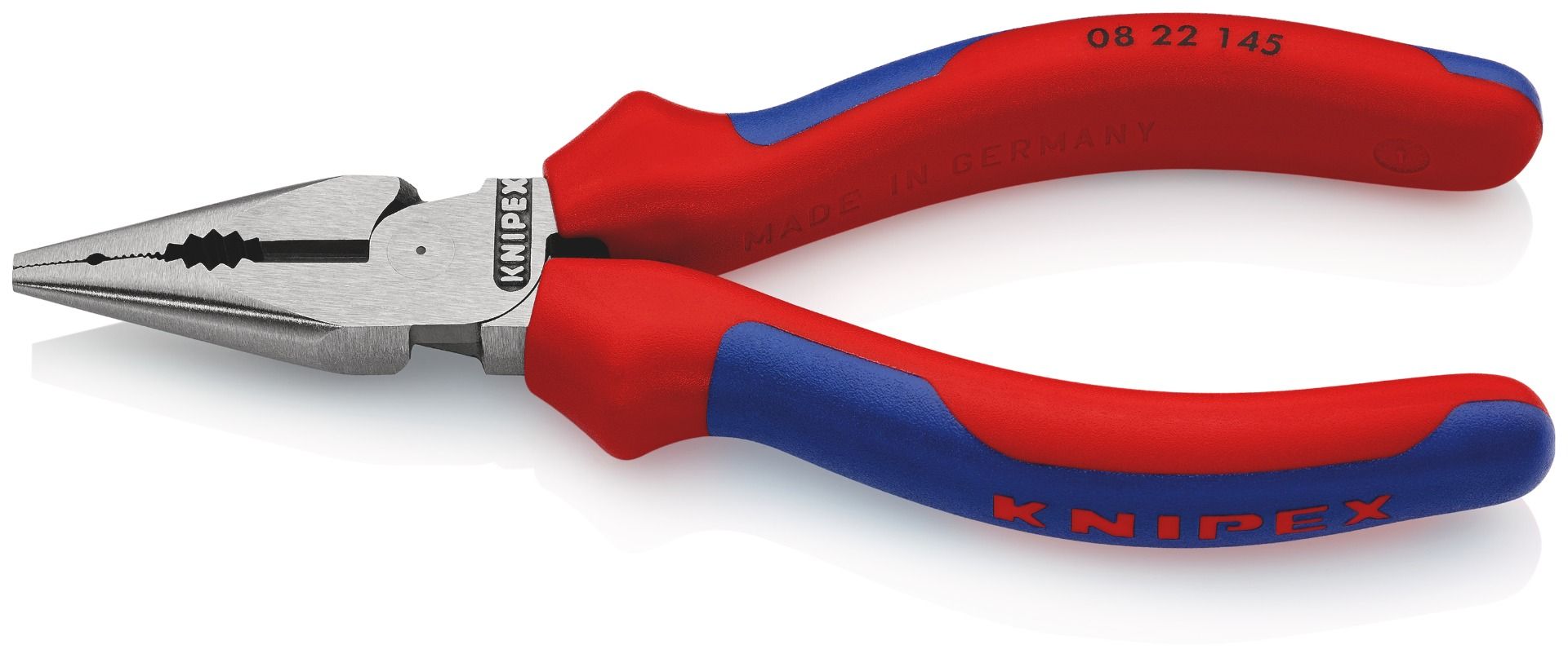 KNIPEX 08 22 145 Needle-Nose Combination Pliers 145mm