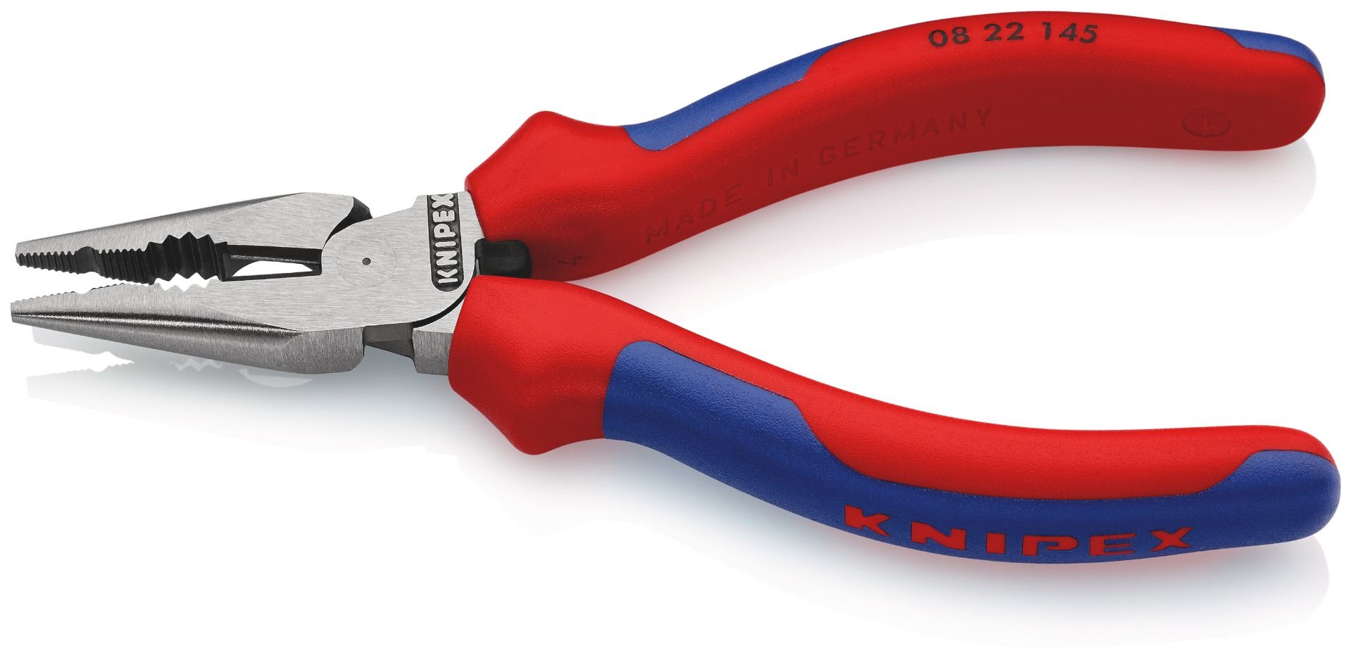KNIPEX 08 22 145 Needle-Nose Combination Pliers 145mm
