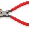KNIPEX 11 01 160 Insulation Stripper with Opening Spring, Universal Plastic Coated Black Atramentized 160 mm