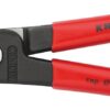KNIPEX 13 81 200 Pliers for Electrical Installation plastic coated black atramentized 200 mm