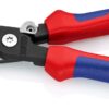 KNIPEX 13 92 200 Pliers for Electrical Installation with Multi-Component Grips Black Atramentized 200 mm