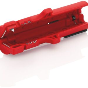 KNIPEX 16 64 125 SB Stripping Tool for Flat and Round Cable 125mm