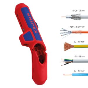 KNIPEX 16 95 01 SB ErgoStrip Universal Stripping Tool 135mm