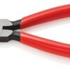 KNIPEX 22 01 160 Round Nose Pliers Plastic Coated Black Atramentized 160 mm