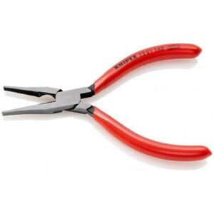 KNIPEX 23 01 140 Flat Nose Pliers with Cutting Edges 140mm
