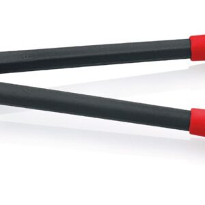 KNIPEX 28 81 280 Long Reach Needle Nose Pliers with Transverse Profiles Plastic Coated Black Atramentized 280 mm