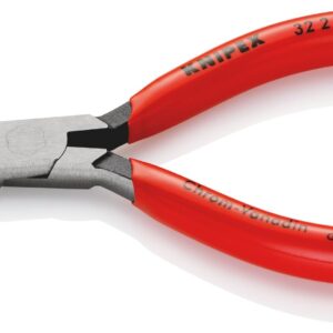 KNIPEX 32 21 135 Relay Adjusting Pliers Plastic Coated Black Atramentized 135 mm