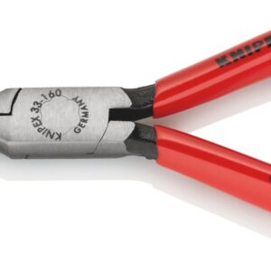 KNIPEX 33 01 160 Duckbill Pliers Plastic Coated Black Atramentized 160 mm