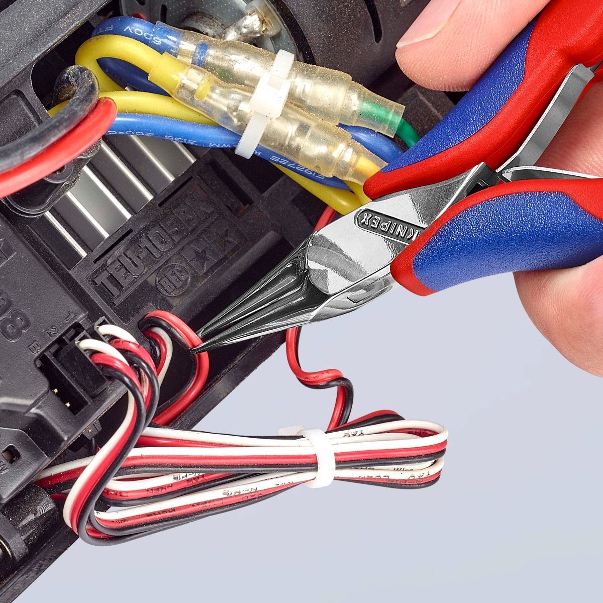 KNIPEX 35 32 115 Electronics Pliers with Multi component Grips 115mm