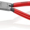 KNIPEX 38 71 200 Mechanics' Pliers Plastic Coated Black Atramentized 200 mm