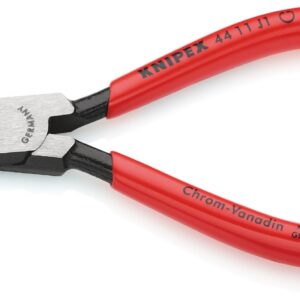 KNIPEX 44 11 J1 Circlip Pliers for Internal Circlips in Bore Holes Plastic Coated Black Atramentized 140 mm