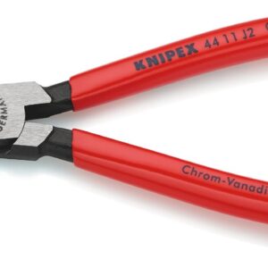 KNIPEX 44 11 J2 Circlip Pliers for Internal Circlips in Bore Holes Plastic Coated Black Atramentized 180 mm