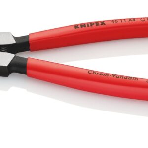 KNIPEX 46 11 A4 Circlip Pliers for External Circlips on Shafts Plastic Coated Black Atramentized 320 mm