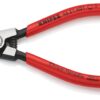 KNIPEX 46 21 A01 Circlip Pliers for External Circlips on Shafts Plastic Coated Black Atramentized 125 mm