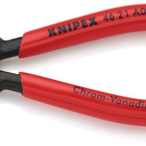 KNIPEX 46 21 A01 Circlip Pliers for External Circlips on Shafts Plastic Coated Black Atramentized 125 mm