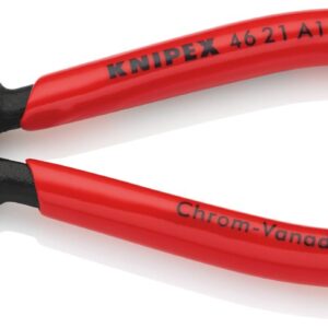 KNIPEX 46 21 A11 Circlip Pliers for External Circlips on Shafts Plastic Coated Black Atramentized 125 mm