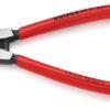 KNIPEX 46 21 A21 Circlip Pliers for External Circlips on Shafts Plastic Coated Black Atramentized 170 mm