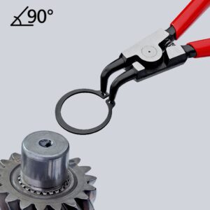 KNIPEX 46 21 A21 Circlip Pliers for External Circlips on Shafts Plastic Coated Black Atramentized 170 mm