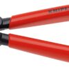 KNIPEX 91 31 180 Glass Breaking Pincer Plastic Coated Black Atramentized 180 mm