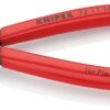 KNIPEX 72 11 160 Diagonal Cutter for Plastics Plastic Coated 160 mm