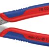 KNIPEX 78 03 125 Electronic Super Knips with Multi-Component Grips 125 mm