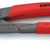 KNIPEX 85 51 250 A Spring Hose Clamp Pliers with Non-Slip plastic Coating Grey Atramentized 250 mm