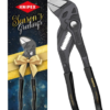 KNIPEX - Pliers Wrench 180mm Black – 86 01 180 XMAS