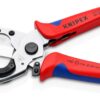 KNIPEX 90 25 20 Pipe Cutter For Composite Pipes and Protective Tubes 210mm