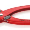 KNIPEX 90 70 220 Revolving Punch Pliers Red Powder-Coated 220 mm