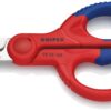 KNIPEX 95 05 155 SB Electricians Shears with Multi-Component Grips, Fibreglass-Reinforced 155 mm