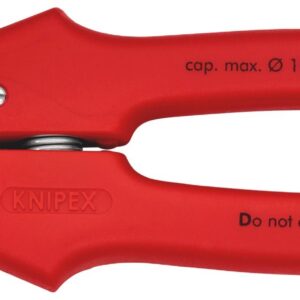 KNIPEX 95 05 165 Cable Shears handles extrusion plastic-coated plastic coated 165 mm