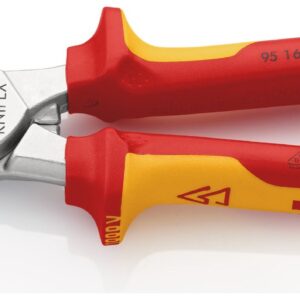 KNIPEX 95 16 200 Cable Shears With Twin Cutting Edge 200mm