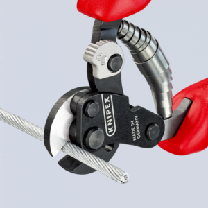 KNIPEX - Wire Rope Cutter Also for high-strength wire rope 160mm - 95 62 160
