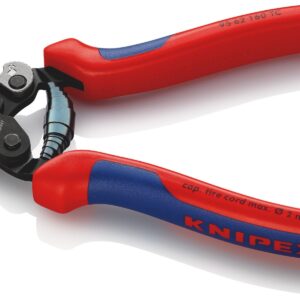 KNIPEX - Wire Rope Cutter For Tyre Cord - 95 62 160 TC