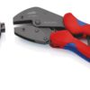 KNIPEX 97 33 02 MultiCrimp Lever Action Crimping Pliers with Changer Magazine with Multi-Component Grips Burnished 250 mm