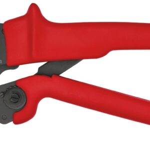 KNIPEX 97 52 06 Crimping Pliers also for two-hand operation with non-slip plastic grips burnished 250 mm