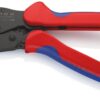 KNIPEX 97 52 34 PreciForce Crimping Pliers with Multi-Component Grips Burnished 220 mm