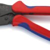 KNIPEX 97 52 35 PreciForce Crimping Pliers with Multi-Component Grips Burnished 220 mm