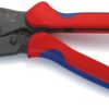 KNIPEX 97 52 38 PreciForce Crimping Pliers with Multi-Component Grips Burnished 220 mm
