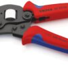 KNIPEX - 97 53 08 Self-Adjusting Crimping Pliers for Wire Ferrules with Front Loading with Multi-Component Grips Burnished 190 mm