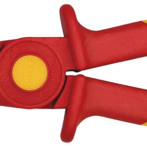 KNIPEX 98 62 02 Plastic Snipe Nose Pliers Insulating 220mm