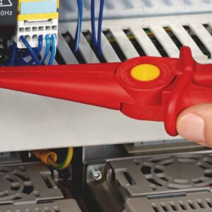 KNIPEX 98 62 02 Plastic Snipe Nose Pliers Insulating 220mm