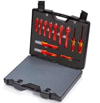 KNIPEX - Compact tools case with Insulated tools for works on electrical installation - 98 99 12